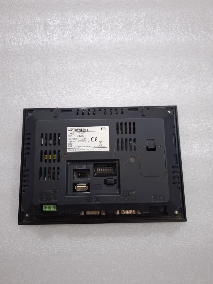 FUJI ELECTRIC MONITOUCH TS1070 24VDC TESTED AS PHOTOS